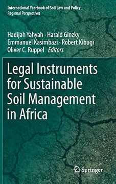 portada Legal Instruments for Sustainable Soil Management in Africa (International Yearbook of Soil law and Policy) 