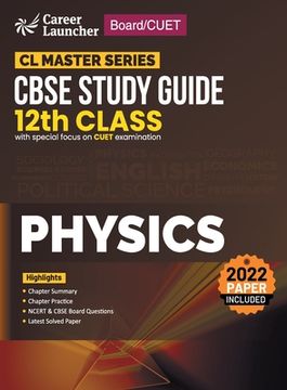 portada Board]CUET 2023 CL Master Series - CBSE Study Guide - Class 12 - Physics (in English)