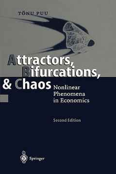 portada attractors, bifurcations, & chaos: nonlinear phenomena in economics (in English)