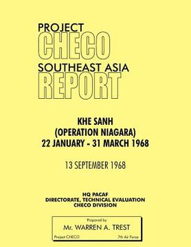 portada project checo southeast asia study: khe sanh (operation niagara) 22 january - 31 march 1968 (en Inglés)