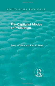portada Routledge Revivals: Pre-Capitalist Modes of Production (1975) (in English)