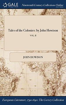 portada Tales of the Colonies: by John Howison; VOL. II