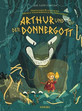 portada Professor Blausteins Höchst Ungewöhnliche Vorfahren - Arthur und der Donnergott (en Alemán)