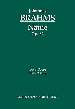 portada Nänie, Op.82: Vocal score (en Alemán)