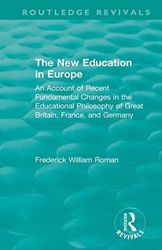 portada The new Education in Europe 