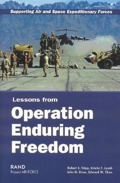 portada supporting air and space expeditionary forces: lessons from operation enduring freedom (en Inglés)