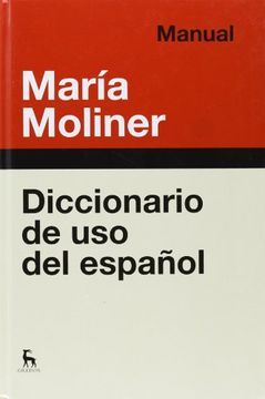 portada Diccionario de uso de Español. Manual: Nueva Edición (Diccionarios) (in Spanish)