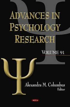 portada advances in psychology research