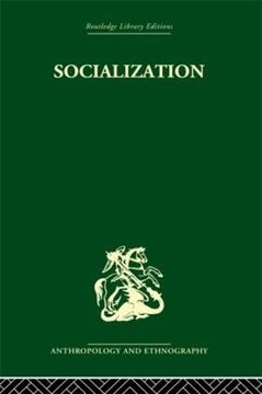 portada Socialization: The Approach From Social Anthropology (en Inglés)