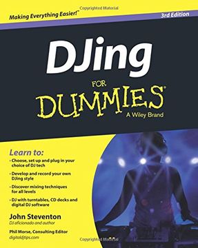 portada Djing for Dummies (en Inglés)