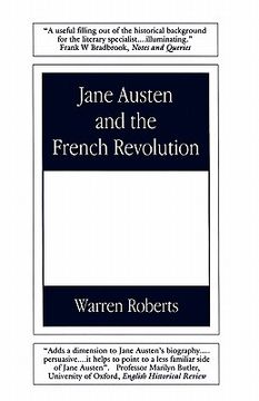 portada jane austen and the french revolution (en Inglés)