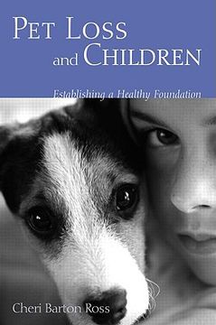 portada pet loss and children: establishing a health foundation (en Inglés)