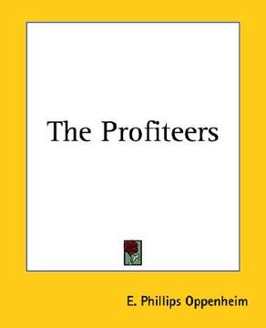 portada the profiteers (en Inglés)