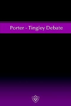 portada porter - tingley debate (in English)