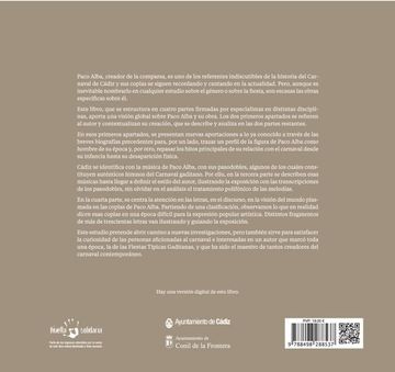 portada Paco Alba y su Carnaval: Nuevas Aportaciones Biográficas, Tipos, Músicas y Letras: 1 (Caminos Abiertos) (in Spanish)