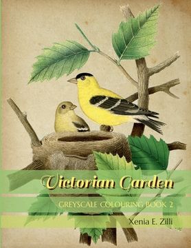 portada Victorian Garden: Greyscale Colouring Book 2 (en Inglés)