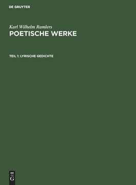 portada Lyrische Gedichte (German Edition) [Hardcover ] (in German)