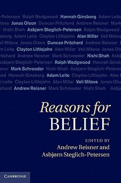 portada Reasons for Belief (en Inglés)