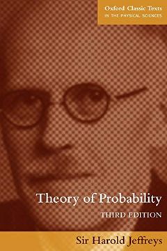 portada Theory of Probability (Oxford Classic Texts in the Physical Sciences) (en Inglés)
