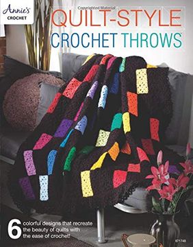 portada Quilt-Style Crochet Throws