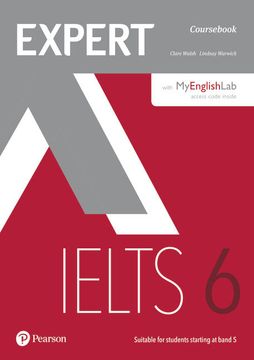 portada Expert Ielts 6 Cours With Online Audio and Myenglishlab pin Pack 