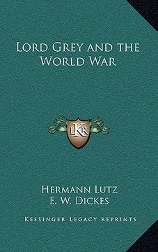portada lord grey and the world war