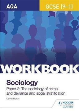 portada Aqa Gcse (9-1) Sociology Workbook Paper 2: The Sociology Of Crime And Deviance And Social Stratification (en Inglés)