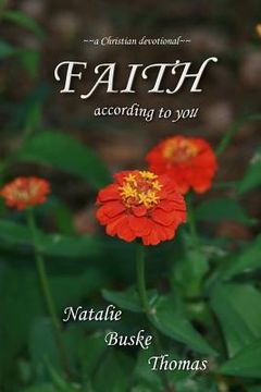 portada Faith According to You: A Christian Devotional (en Inglés)