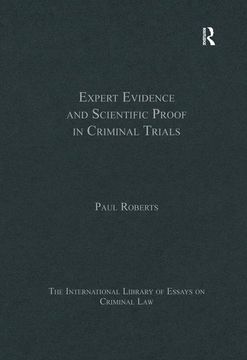 portada Expert Evidence and Scientific Proof in Criminal Trials