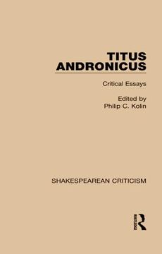 portada Titus Andronicus: Critical Essays (en Inglés)