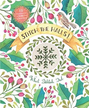 portada Stitch the Halls!: 12 Decorations to Make for Christmas