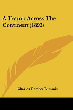 portada a tramp across the continent (1892) (in English)