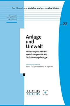 portada Anlage und Umwelt (Der Mensch als Soziales und Personales Wesen) (en Alemán)