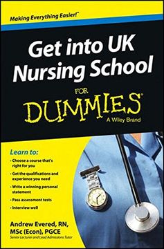 portada Get Into UK Nursing School for Dummies (en Inglés)