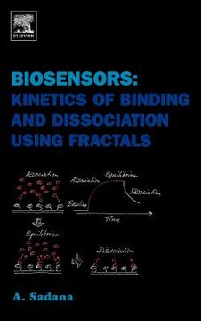 portada biosensors: kinetics of binding and dissociation using fractals (en Inglés)