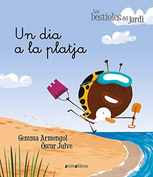 portada Un dia a la Platja: 17 (Les Bestioles del Jardí) (en Catalá)