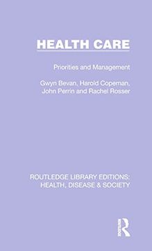 portada Health Care (Routledge Library Editions: Health, Disease and Society) 
