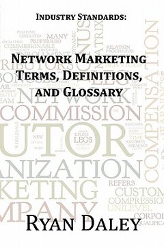 portada industry standards: network marketing terms, definitions, and glossary (in English)