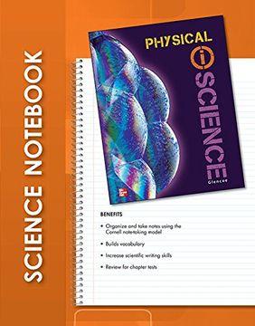 portada Glencoe Physical Iscience, Grade 8, Iscience Notebook, Student Edition