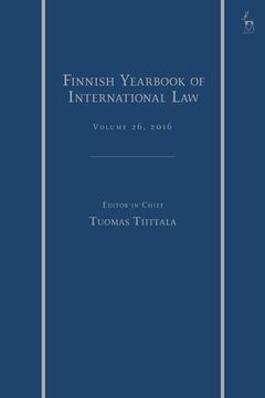 portada The Finnish Yearbook of International Law, Vol 26, 2016 (en Inglés)