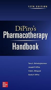 portada Dipiro's Pharmacotherapy Handbook, 12Th Edition (in English)