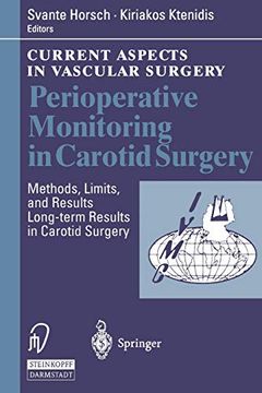 portada Perioperative Monitoring in Carotid Surgery: Methods, Limits, and Results Long-Term Results in Carotid Surgery