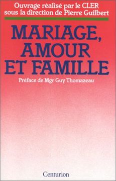 portada Mariage, Amour et Famille Cler (Paris)