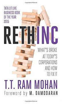 portada Rethinc: What's Broke at Today's Corporations and How to Fix It (en Inglés)