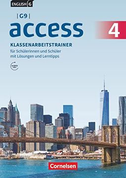 portada English g Access - g9 - Ausgabe 2019 - Band 4: 8. Schuljahr: Klassenarbeitstrainer mit Audios und Lösungen Online