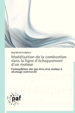 portada Modelisation de La Combustion Dans La Ligne D'Echappement D'Un Moteur