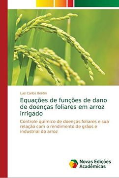 portada Equações de Funções de Dano de Doenças Foliares em Arroz Irrigado