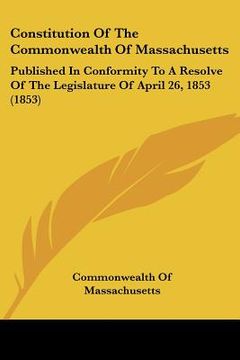 portada constitution of the commonwealth of mass