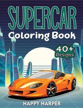 portada Supercar Coloring (en Inglés)
