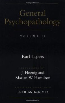 portada General Psychopathology: Volume ii: Volume 2 (in English)